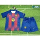 Camiseta Futbol Barcelona 2025/26 Rojo/Azul Niño