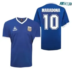 Camiseta MARADONA 10 Barata Argentina Away 1986 Vintage