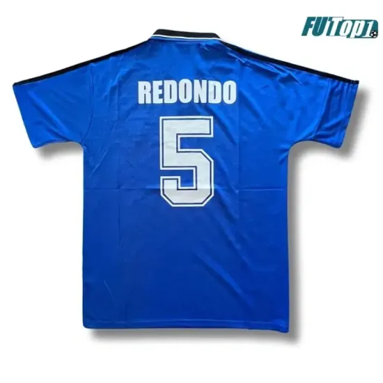 Camiseta REDONDO 5 Calidad Premium Argentina Visitante Segunda Equipación 1994 Retro