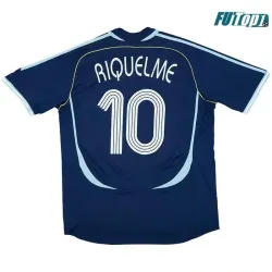 Camiseta RIQUELME 10 Calidad THAI Argentina Away 2006 Retro