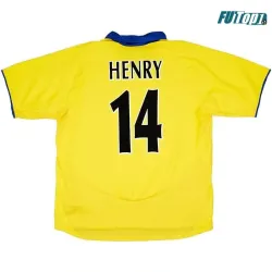 Camiseta Barata HENRY 14 Arsenal Visitante 2003/04 Vintage