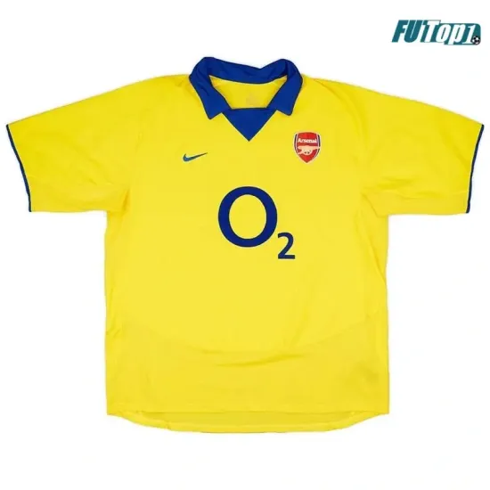 Camiseta Barata HENRY 14 Arsenal Visitante 2003/04 Vintage