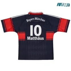 Camiseta Barata MATTHÄUS 10 Bayern Múnich Home 1997/99 Vintage
