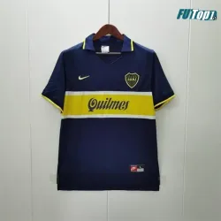 Camiseta Calidad Premium MARADONA 10 Boca Juniors Local Primera Equipación 1996/97 Retro