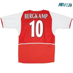 Camiseta Calidad THAI BERGKAMP 10 Arsenal Local Primera Equipación 2003/04 Antigua