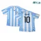 Camiseta Futbol MESSI 10 Argentina Primera Equipación 2010 Retro Clasico