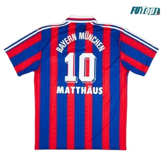 Camiseta Replica MATTHÄUS 10 Bayern Múnich Primera Equipación 1995/97 Retro