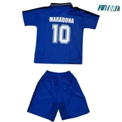 Camiseta Barata MARADONA 10 Argentina Visitante Segunda Equipación 1994 Vintage Equipación