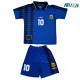 Camiseta Barata MARADONA 10 Argentina Visitante Segunda Equipación 1994 Vintage Equipación