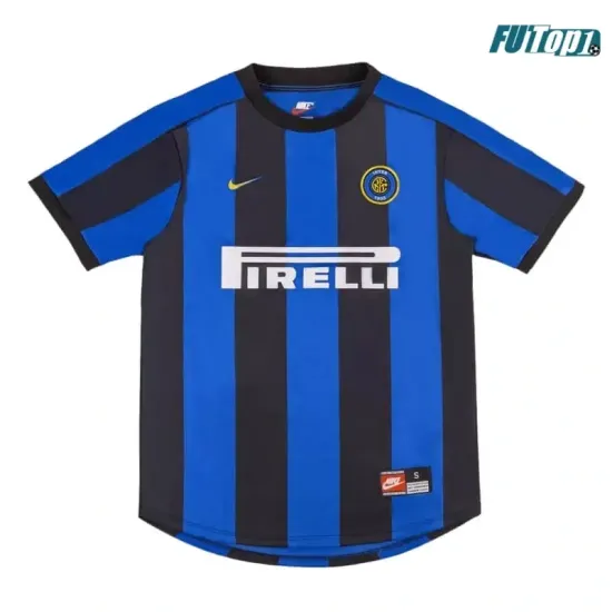 Camiseta Barata RONALDO 9 Inter de Milán Home 1998/99 Vintage