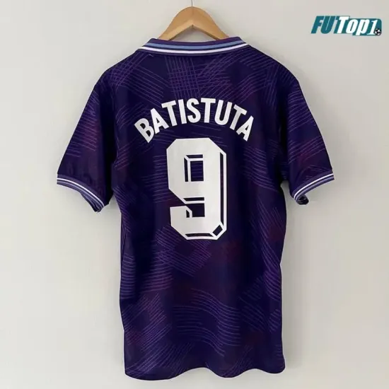 Camiseta Calidad AAA BATISTUTA 9 Florencia Local 1992/93 Vintage