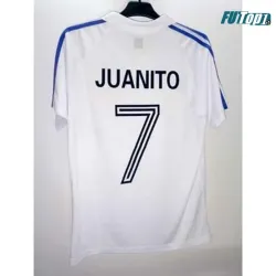 Camiseta Calidad AAA JUANITO 7 Real Madrid Local 1984/85 Retro Clasico