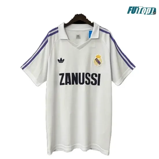 Camiseta Calidad AAA JUANITO 7 Real Madrid Local 1984/85 Retro Clasico