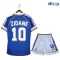 Camiseta Calidad AAA ZIDANE 10 Francia Home Primera Equipación 1998 Retro Clasico (Camiseta + Pantalón Corto)