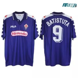 Camiseta Calidad THAI BATISTUTA 9 Florencia Local Primera Equipación 1998 Retro