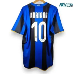 Camiseta Futbol ADRIANO 10 Inter de Milán Primera Equipación 2008/09 Retro Clasico