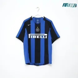 Camiseta Replica ADRIANO 10 Inter de Milán Home Primera Equipación 2004/05 Retro