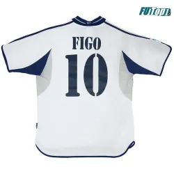 Camiseta Replica FIGO 10 Real Madrid Home 2000/01 Antigua