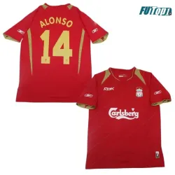 Camiseta Calidad AAA ALONSO 14 Liverpool Local 2005/06 Vintage