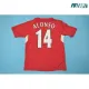 Camiseta Calidad THAI ALONSO 14 Liverpool Home 2004/05 Retro