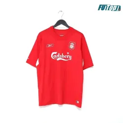 Camiseta Calidad THAI ALONSO 14 Liverpool Home 2004/05 Retro