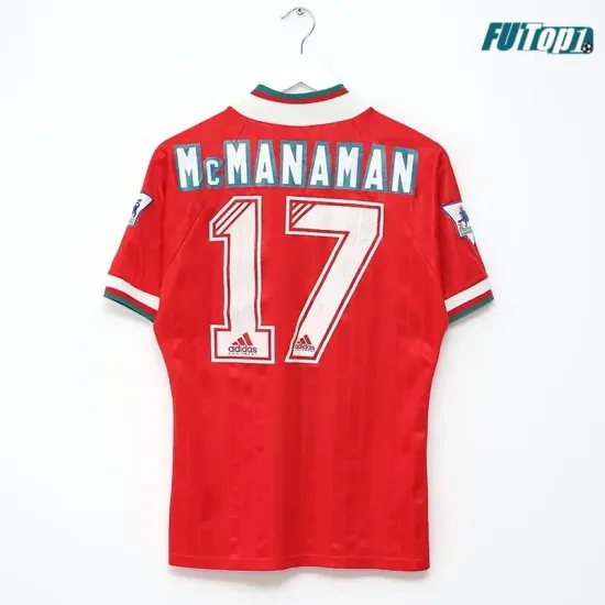 Camiseta Calidad THAI McMANAMAN 17 Liverpool Home 1993/95 Antigua