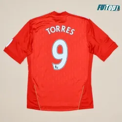 Camiseta Futbol TORRES 9 Liverpool Primera Equipación 2010/11 Retro Clasico