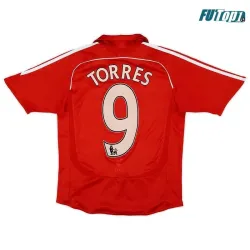 Camiseta Replica TORRES 9 Liverpool Home 2006/08 Retro