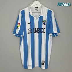 Camiseta Barata ISCO 22 Málaga CF Home Primera Equipación 2012/13 Retro Clasico
