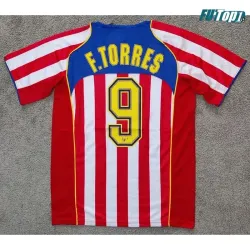 Camiseta Calidad Premium F.TORRES 9 Atlético de Madrid Local 2004/05 Retro