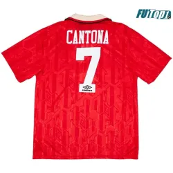 Camiseta Replica CANTONA 7 Manchester United Local Primera Equipación 1993/94 Retro
