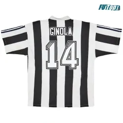 Camiseta Barata GINOLA 14 Newcastle United Home 1995/97 Retro Clasico
