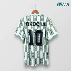 Camiseta Calidad AAA OKOCHA 10 Nigeria Away Segunda Equipación 1994 Retro Clasico