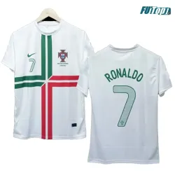 Camiseta Futbol RONALDO 7 Portugal Away 2012 Retro Clasico
