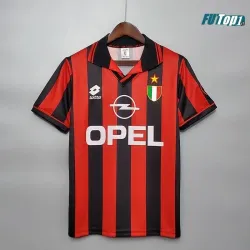 Camiseta Barata MALDINI 3 AC Milan Home 1996/97 Vintage