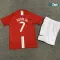 Camiseta Barata RONALDO 7 Manchester United Local Primera Equipación 2007/08 Retro Clasico Niño