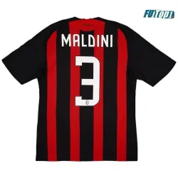 Camiseta Calidad Premium MALDINI 3 AC Milan Local 2008/09 Retro