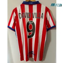 Camiseta Calidad THAI DAVID VILLA 9 Sporting de Gijón Local 2002/03 Antigua