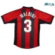 Camiseta Calidad THAI MALDINI 3 AC Milan Local Primera Equipación 1998/99 Antigua