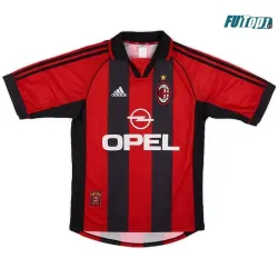 Camiseta Calidad THAI MALDINI 3 AC Milan Local Primera Equipación 1998/99 Antigua