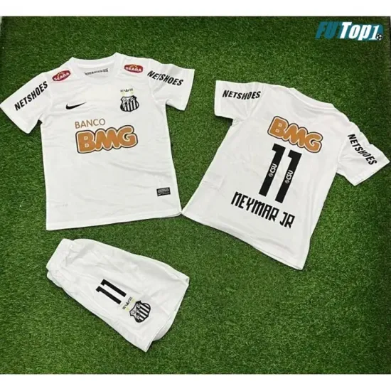 Camiseta Calidad THAI NEYMAR JR 11 Santos FC Local 2011/12 Retro Equipación