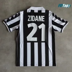 Camiseta Calidad THAI ZIDANE 21 Juventus Local Primera Equipación 1999/00 Retro