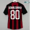 Camiseta Futbol RONALDINHO 80 AC Milan Home Primera Equipación 2008/09 Vintage