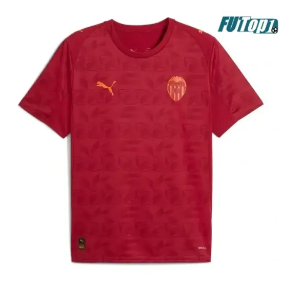 Camiseta Barata Valencia 2025/26 Rojo