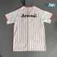 Camiseta Calidad AAA Arsenal 2025/26 Baseball Shirt Blanco/Rojo