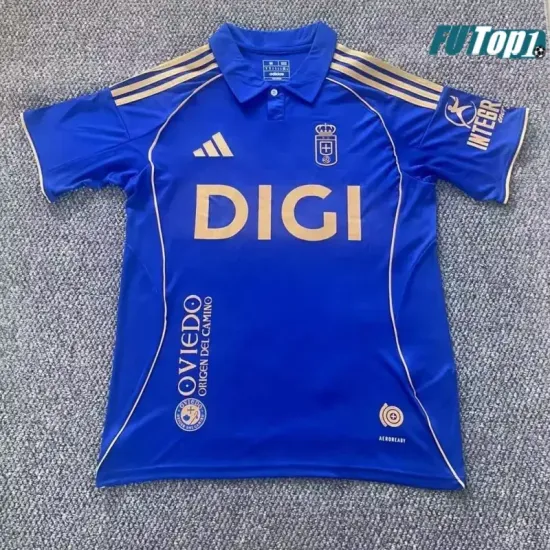 Camiseta Calidad Premium Real Oviedo Home 2025/26