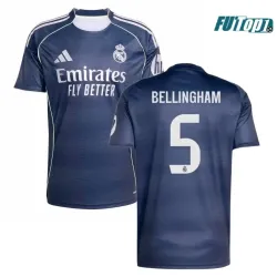 Camiseta Calidad AAA BELLINGHAM 5 Real Madrid Segunda Equipación 2025/26