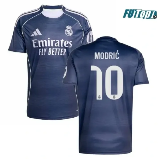 Camiseta Calidad Premium MODRIĆ 10 Real Madrid Away 2025/26
