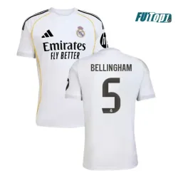 Camiseta Replica BELLINGHAM 5 Real Madrid Local Primera Equipación 2025/26