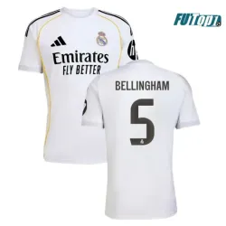 Camiseta Replica BELLINGHAM 5 Real Madrid Local Primera Equipación 2025/26